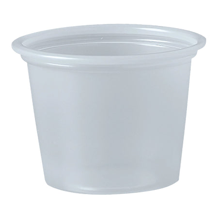 Solo® Polystyrene Soufflé Cup, 1 ounce capacity