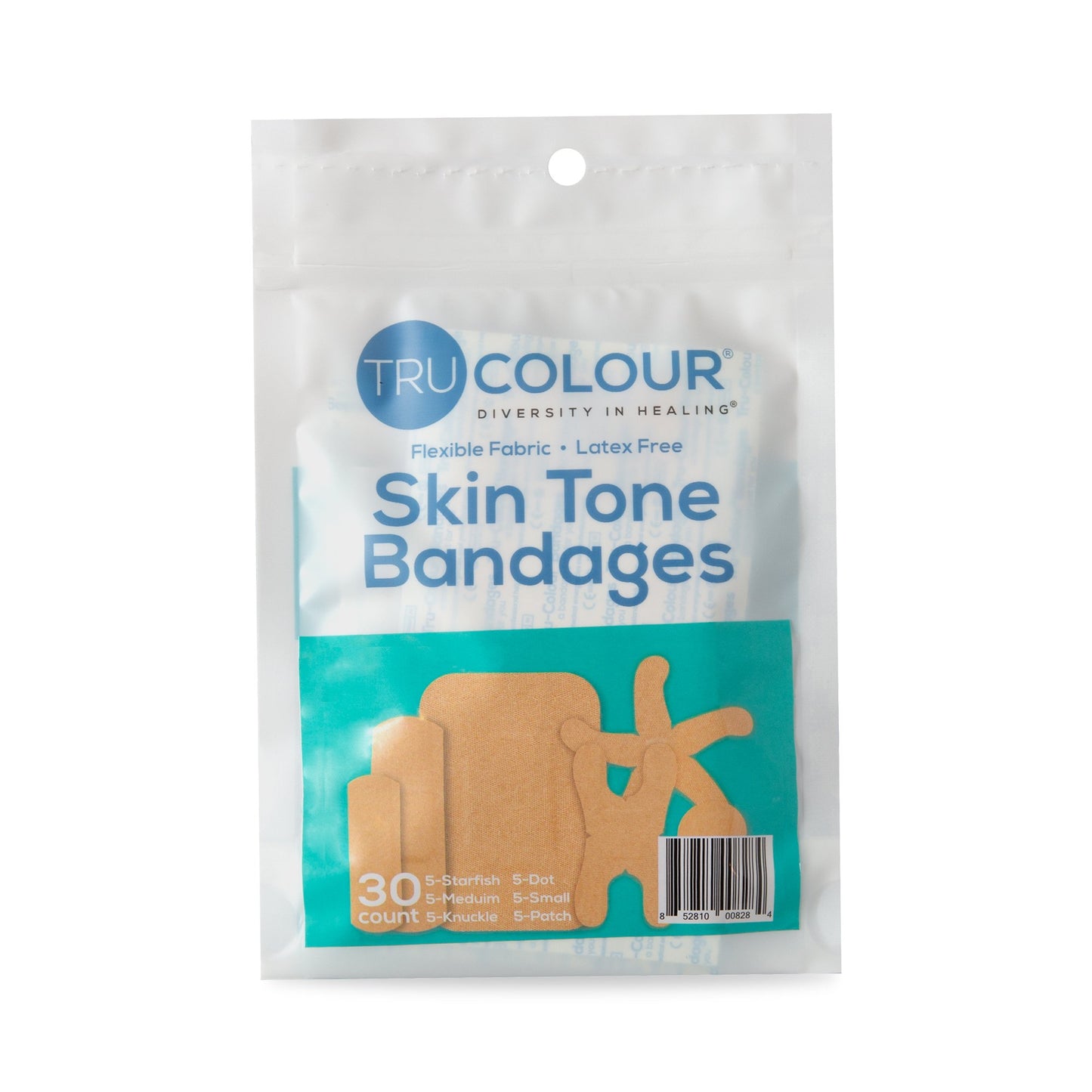 TruColour® Beige Adhesive Strip, Assorted Shapes and Sizes
