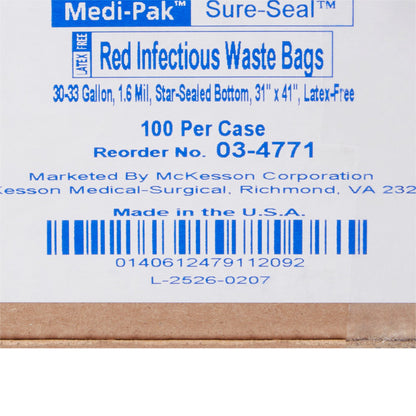 Medi-Pak™ SURE-SEAL™ Infectious Waste Bag