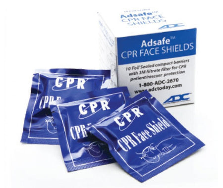American Diagnostic Corp 4055-10 Adsafe CPR Face Shield Replacement