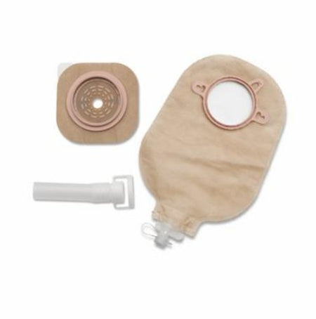 Hollister 19203 New Image Clear Urostomy Pouch, Cut to Fit Stomas up to 44 mm, Red Match