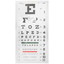 McKesson Eye Test Chart, 11 x 22 Inch