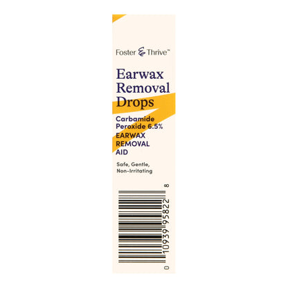 Foster & Thrive™ Earwax Removal Drops Carbamide Peroxide 6.5%, 0.5 Ounce