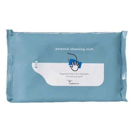 Cardinal 2AWUF-16 Health Flushable Personal Cleansing Cloths, 16 ct.