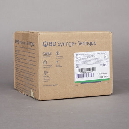 PrecisionGlide™ Syringe with Hypodermic Needle, 21 Gauge, 1-1/2 Inch Needle Length
