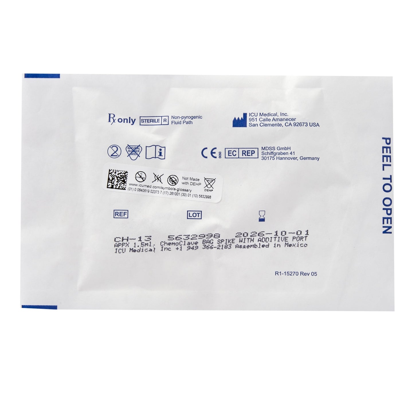 ChemoClave® Bag Access Spike