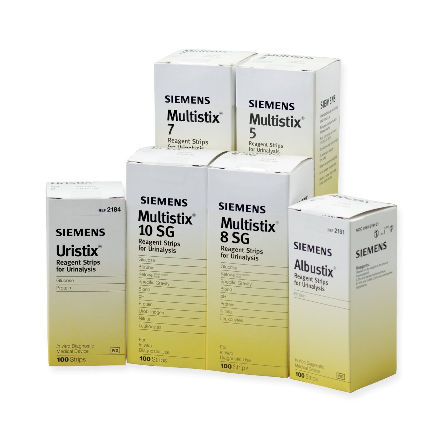 Uristix® 4 Urinalysis Reagent for Glucose, Leucocytes, Nitrite and Protein tests