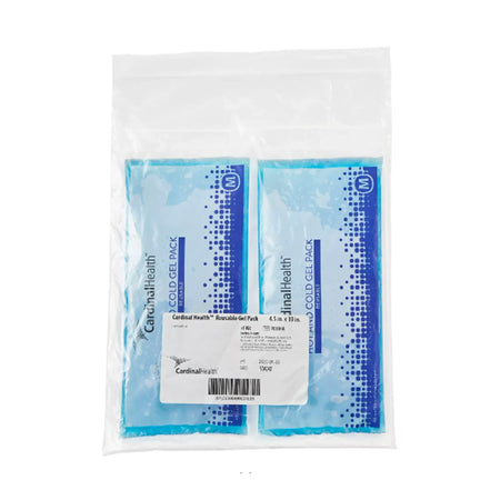 Hot / Cold Pack Kit Cardinal Health™ General Purpose Medium 4-1/2 X 10-1/2 Inch Fabric / Plastic / Gel Reusable