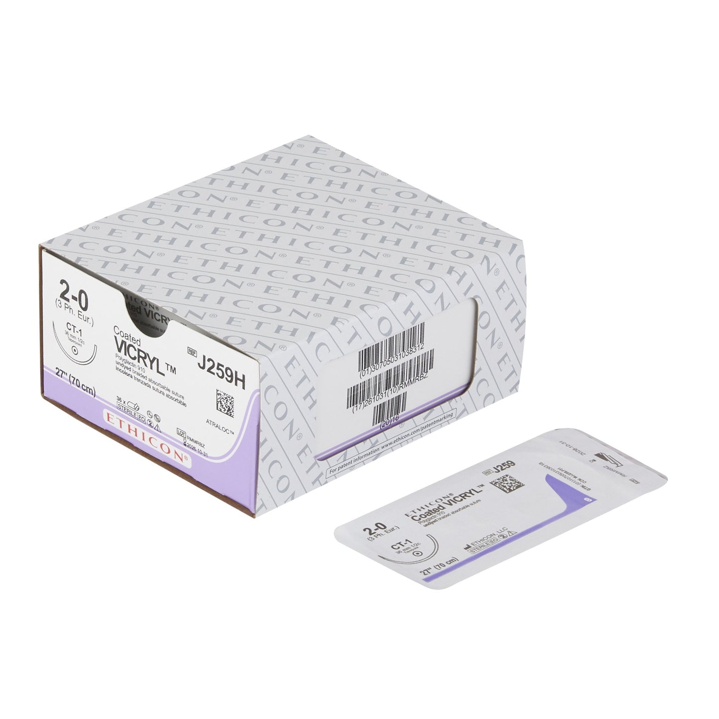 Coated Vicryl™ Suture with Needle
