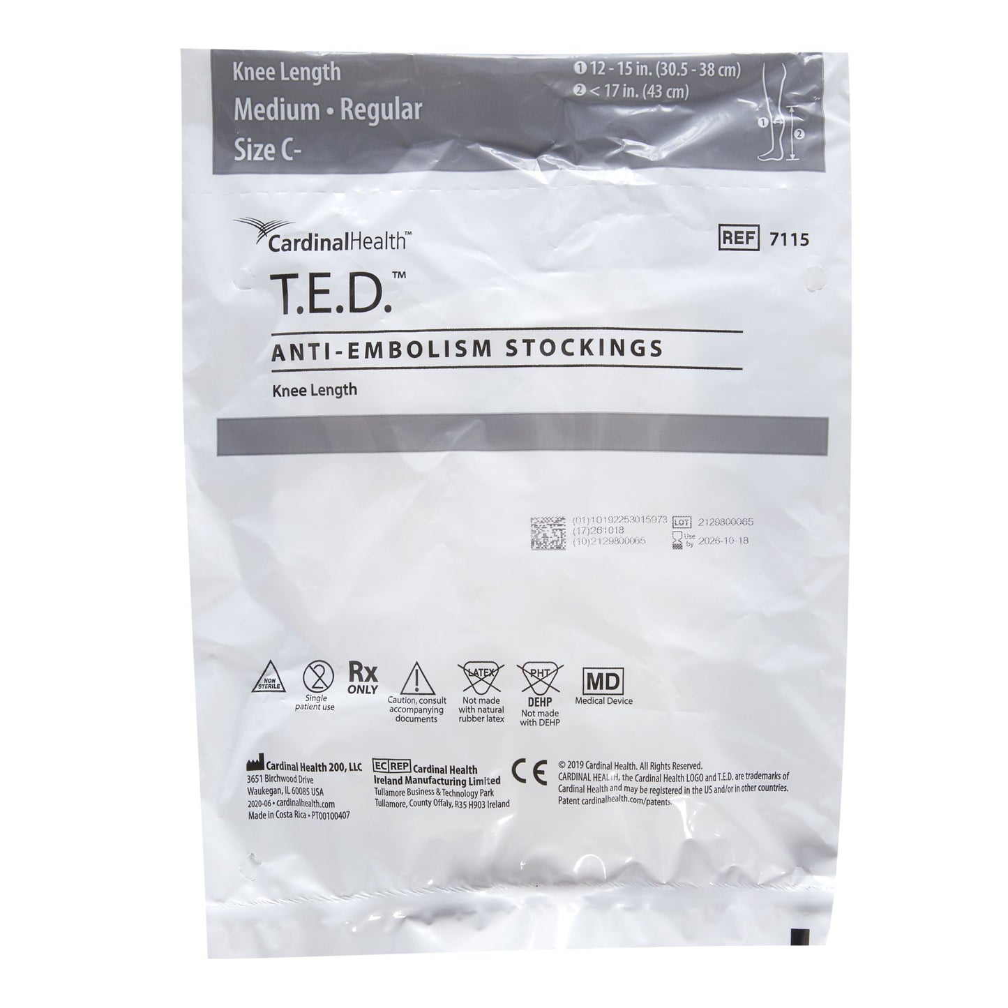 T.E.D.™ Anti-embolism Stockings, Medium / Regular