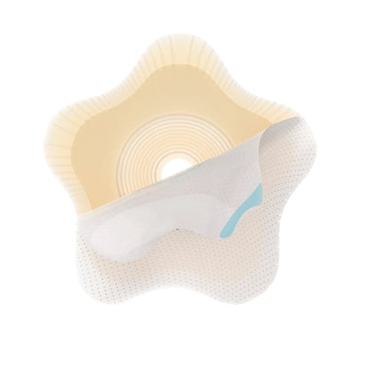 SenSura® Mio Click Convex Flip Ostomy Barrier, 35 mm Stomas, Red Match