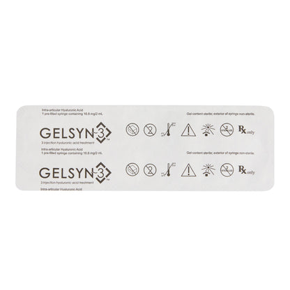 Gelsyn-3™ Sodium Hyaluronate 16.8 mg / 2 mL Injection 2 mL