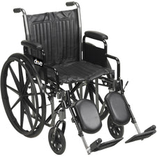 drive™ Silver Sport 2 Wheelchair, 18-Inch Seat Width