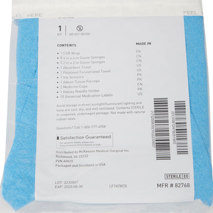 Suture Tray McKesson
