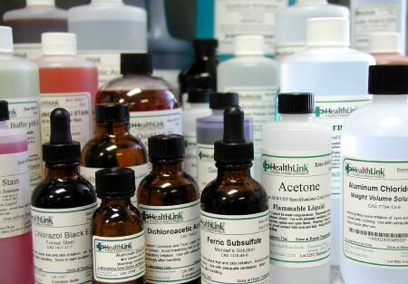 EDM 3 LLC 400530 Histology Reagent Potassium Hydroxide ACS Grade 10% 4 oz.