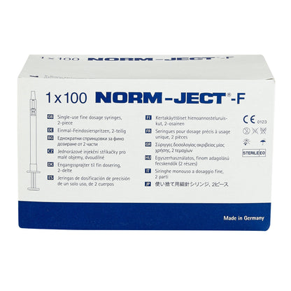 Neurotoxin Syringe Norm-Ject® 1 mL Luer Slip Tip Without Safety