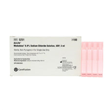 AirLife™ Modudose™ Respiratory Therapy Solution, 0.9% Sodium Chloride, Sterile, Unit Dose Vial, 3 mL