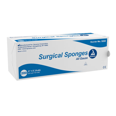 dynarex Gauze Sponge, 2 x 2 Inch, 8-Ply by Dynarex product image
