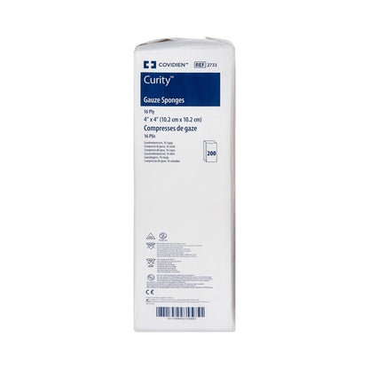 Curity™ USP Type VII Gauze Sponge, 4 x 4 Inch, 16-Ply