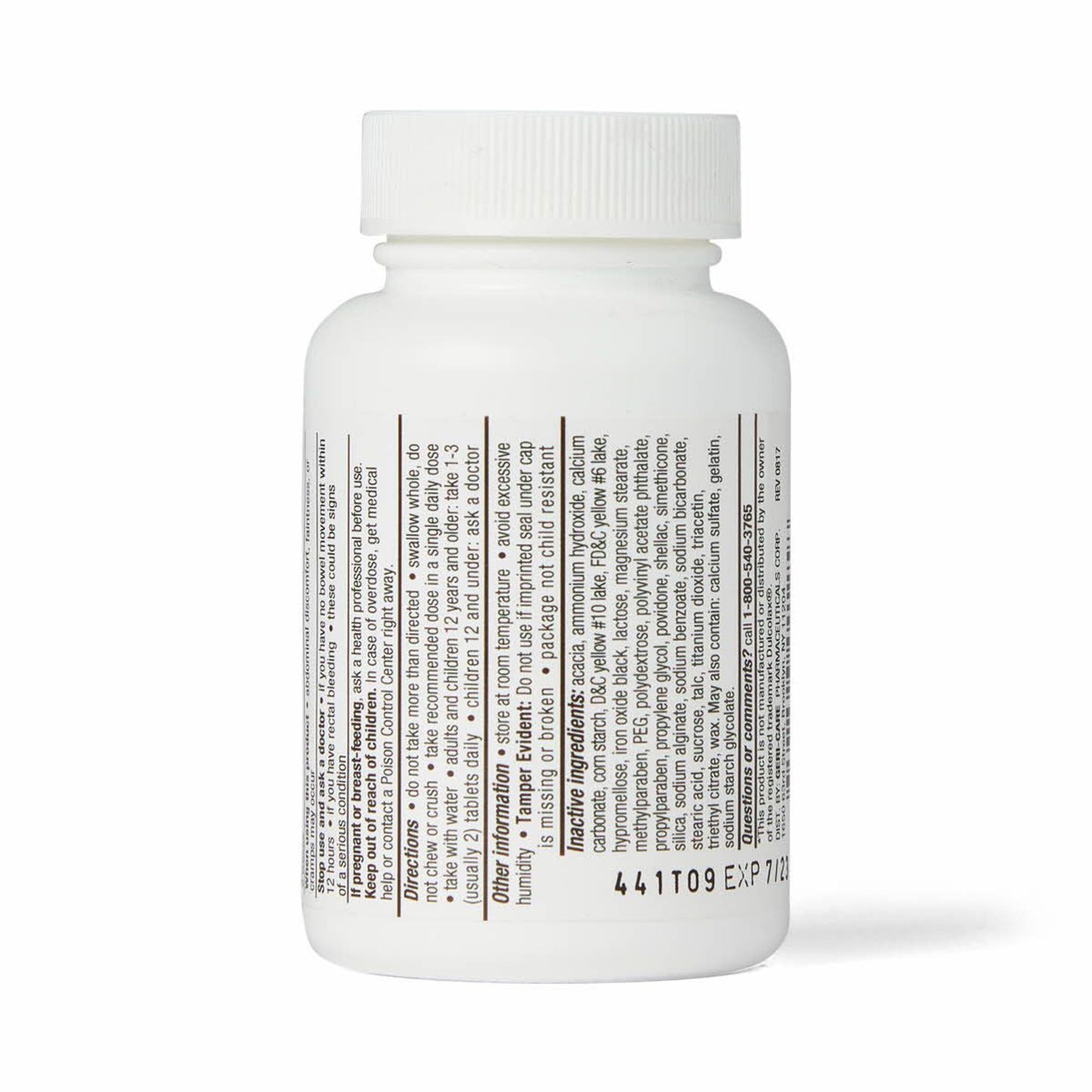 Laxative Tablet 25 per Bottle Bisacodyl USP