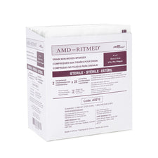 AMD Ritmed I.V. Sponge, 4 x 4 Inch, 6-Ply