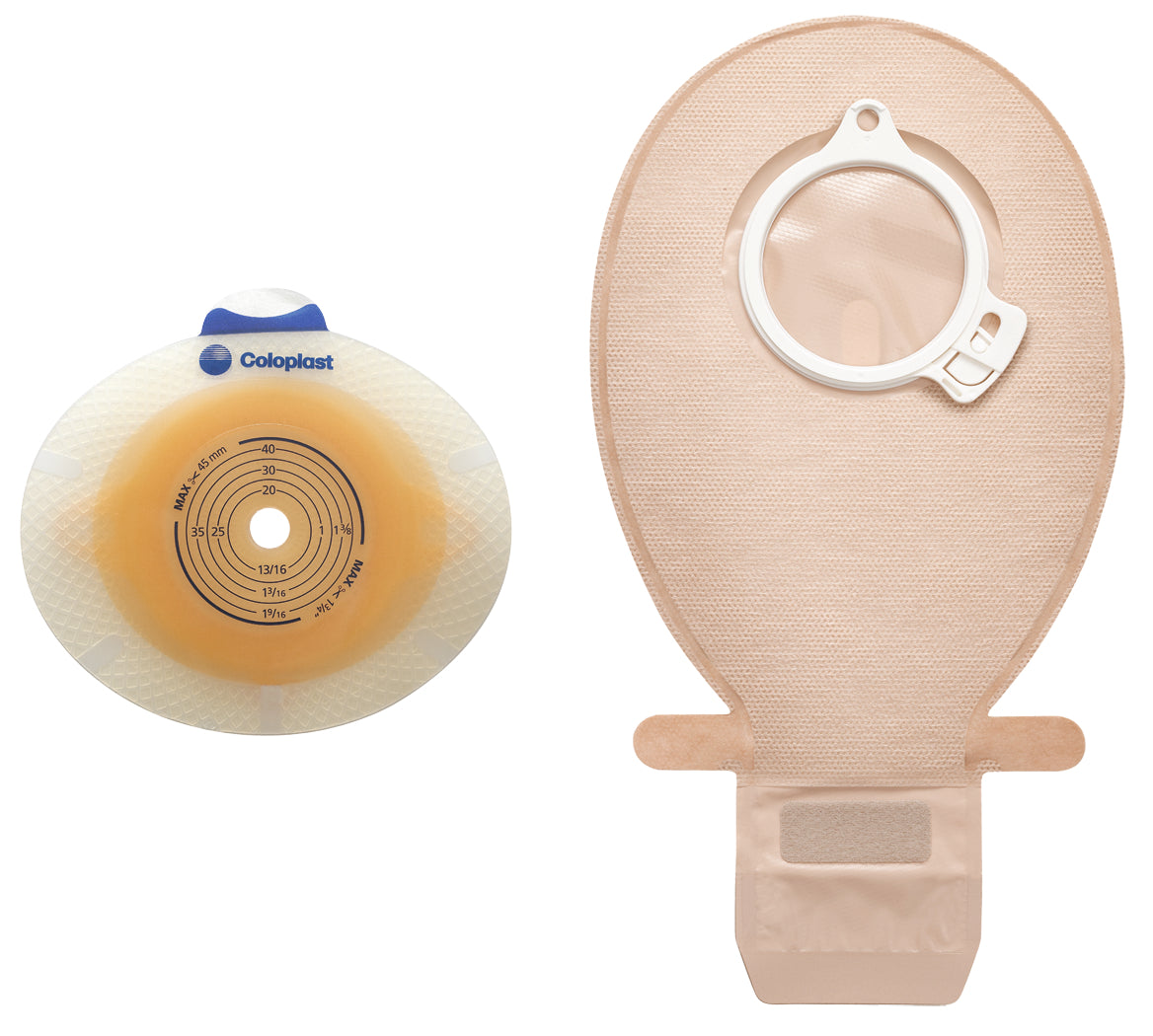 SenSura® Click Convex Ostomy Barrier, 22 mm Stoma Opening