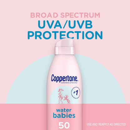Coppertone® Water Babies Sunscreen Spray, SPF 50