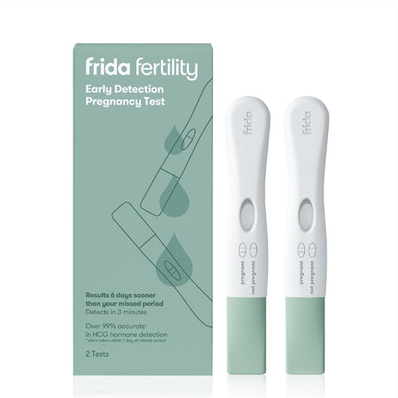 Fridababy LLC 500001287 Reproductive Health Test Kit Frida Fertility hCG Pregnancy 2 Tests CLIA Waived