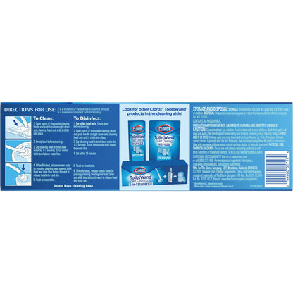 Clorox® ToiletWand® Toilet Cleaning Refill Pads