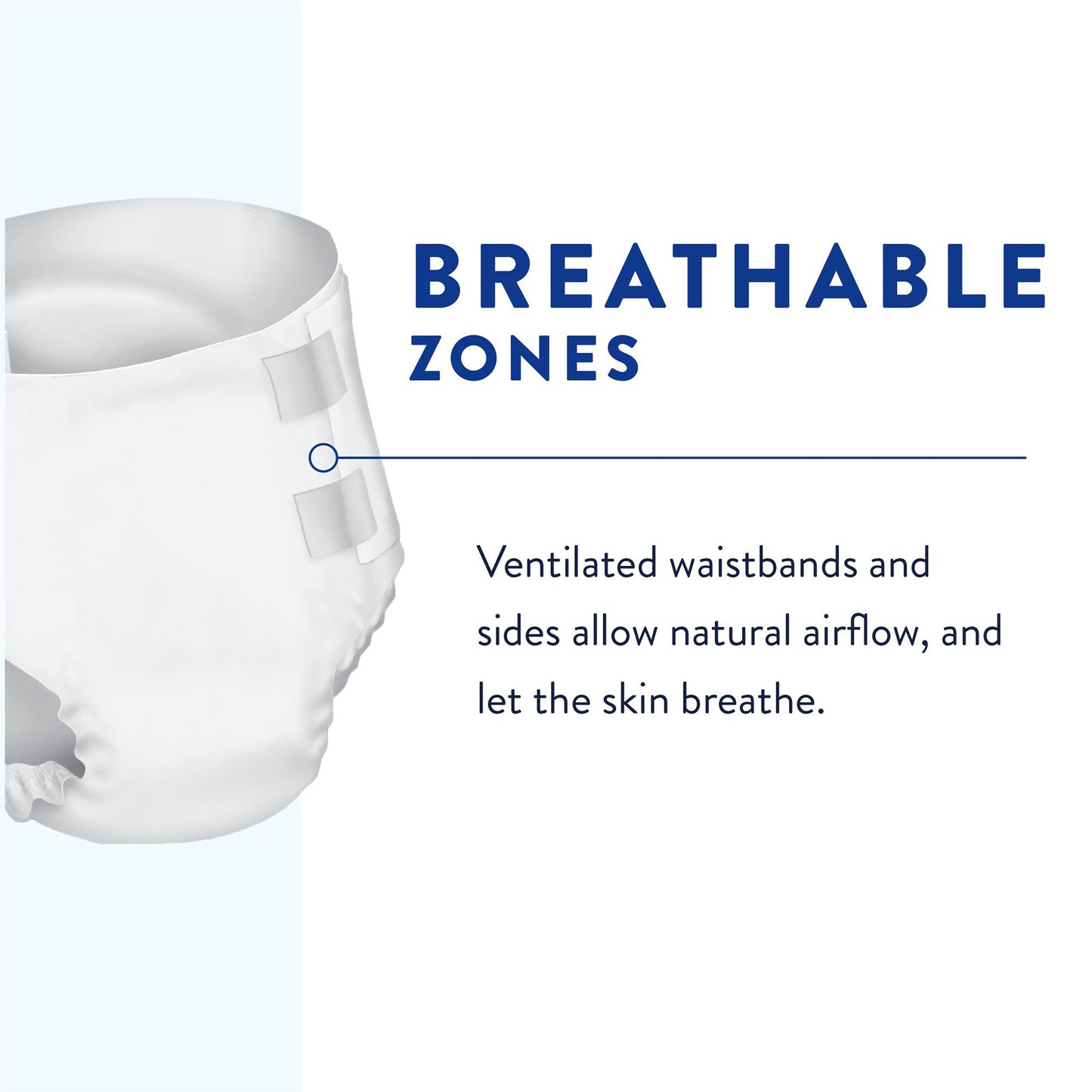 Incontinence Brief Prevail® Nu-Fit® Adult Medium Unisex Disposable Heavy Absorbency