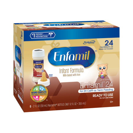 Mead Johnson 166802 Enfamil 24 Ready to Use Infant Formula, 2-ounce bottle