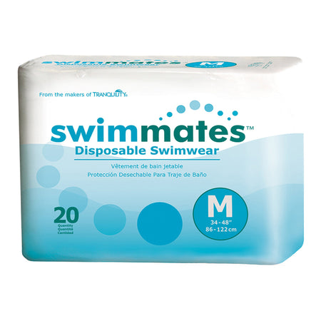 Tranquility 2845 Swimmates Bowel Containment Swim Brief, Medium