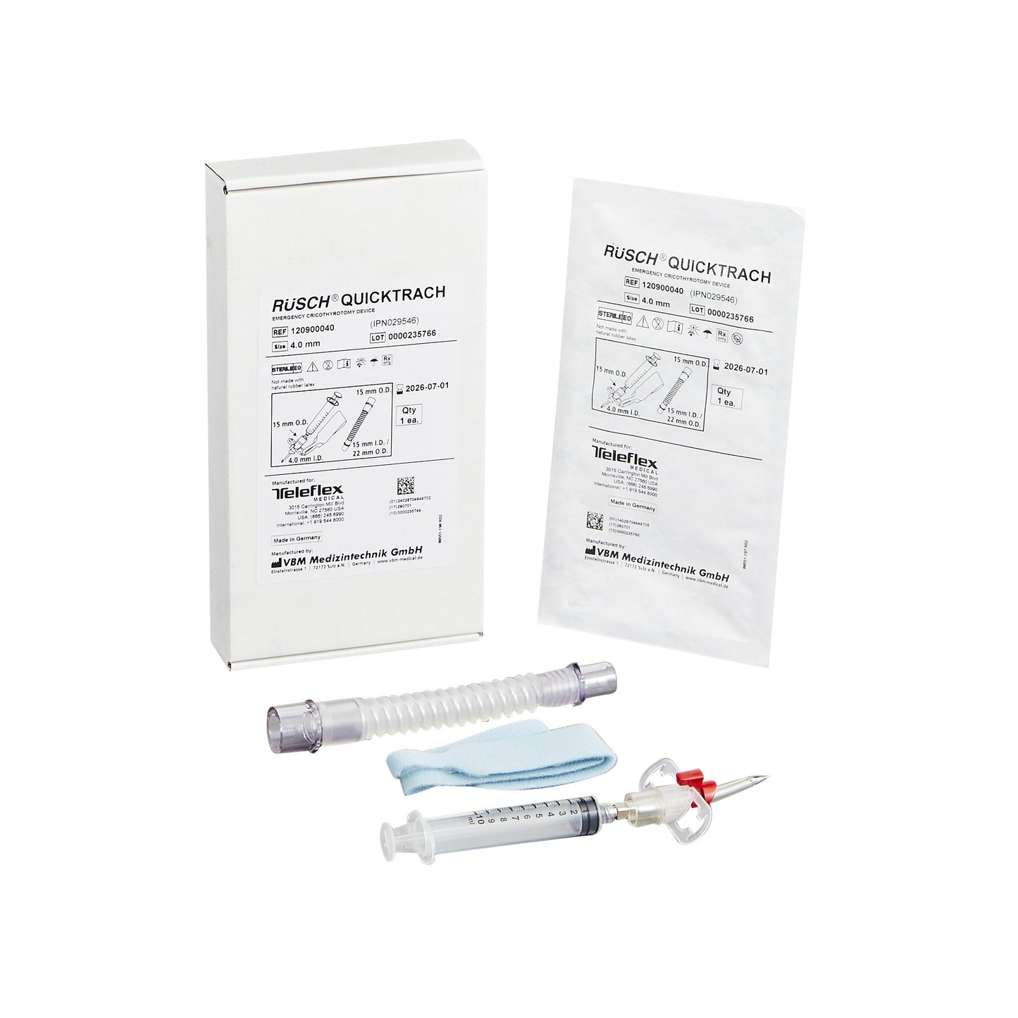 QuickTrach® Emergency Cricothyrotomy Kit