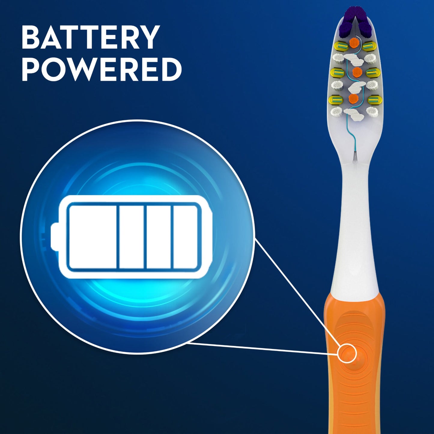 Oral-B® Vibrating Pulsar™ Battery Toothbrush Expert Clean Soft