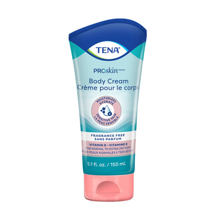 Hand and Body Moisturizer Tena® Proskin™ 5.1 oz. Tube Unscented Cream CHG Compatible