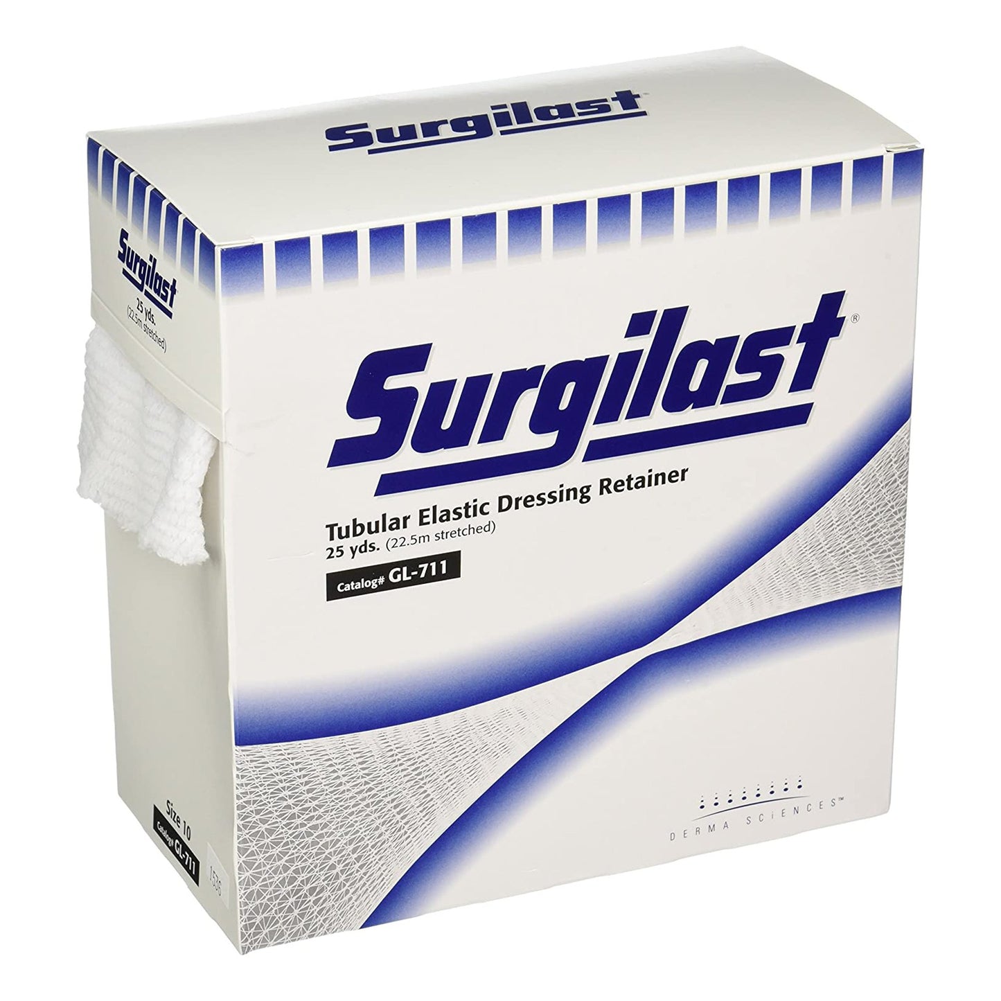 Surgilast® Elastic Net Retainer Dressing, Size 10, 25 Yard