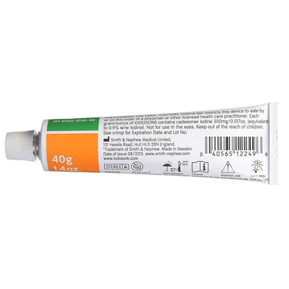 Iodosorb Antimicrobial Wound Gel, 40 g Tube | Smith & Nephew 6602125040
