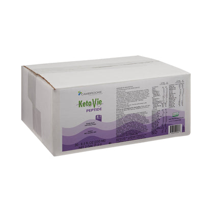 KetoVie™ Peptide 4:1 Ketogenic Medical Food, 8.5-ounce carton