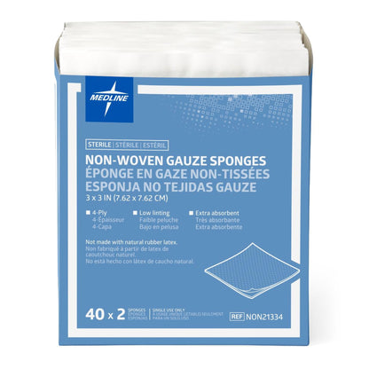 Nonwoven Sponge Avant Gauze® 3 X 3 Inch 4-Ply Sterile 2 per Pack