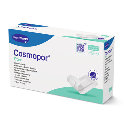 Cosmopor® Adhesive Dressing, 3-1/8 x 6 Inch