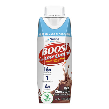 Nestle Healthcare Nutrition 41679157909 Boost Glucose Control Chocolate Balanced Nutritional Drink