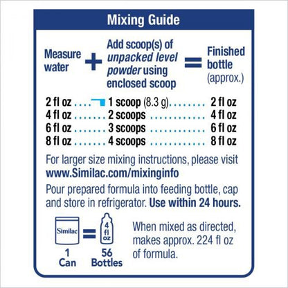 Infant Formula Similac Sensitive® Unflavored 29.8 oz. Can Powder Iron Lactose Sensitivity