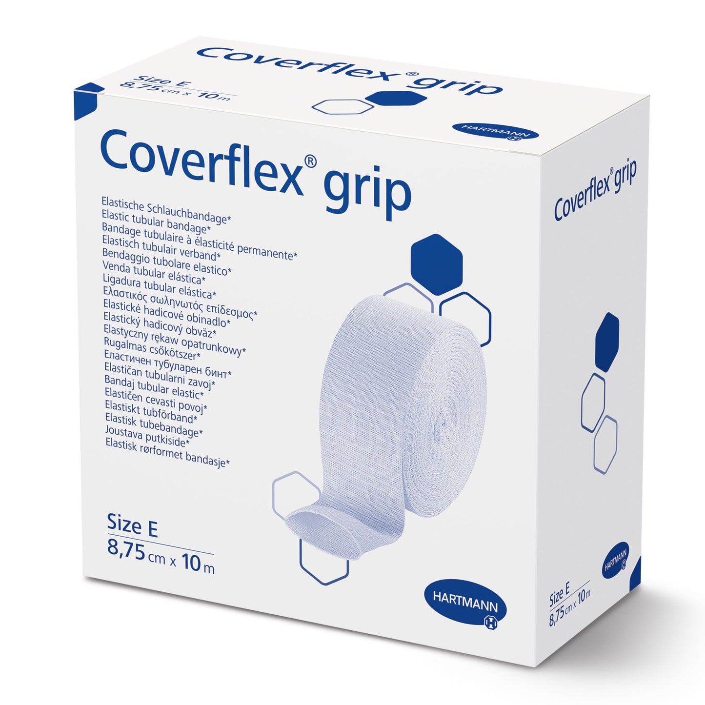 Coverflex® grip Pull-On Elastic Tubular Support Bandage, 3.4" x 11 Yard, Size E
