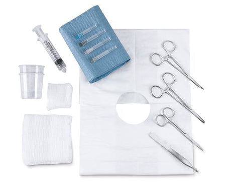 Medical Action 61281 One Time Laceration Tray