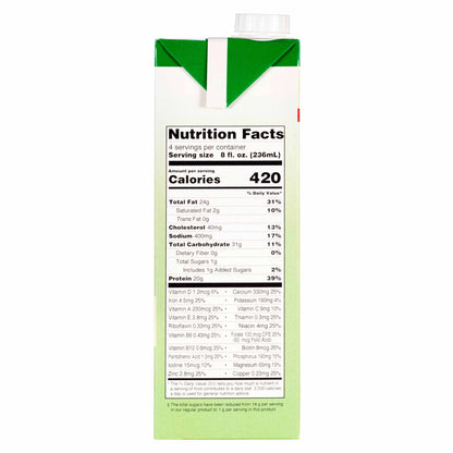Med Pass® Reduced Sugar Vanilla Fortified Nutritional Shake, 32-ounce carton