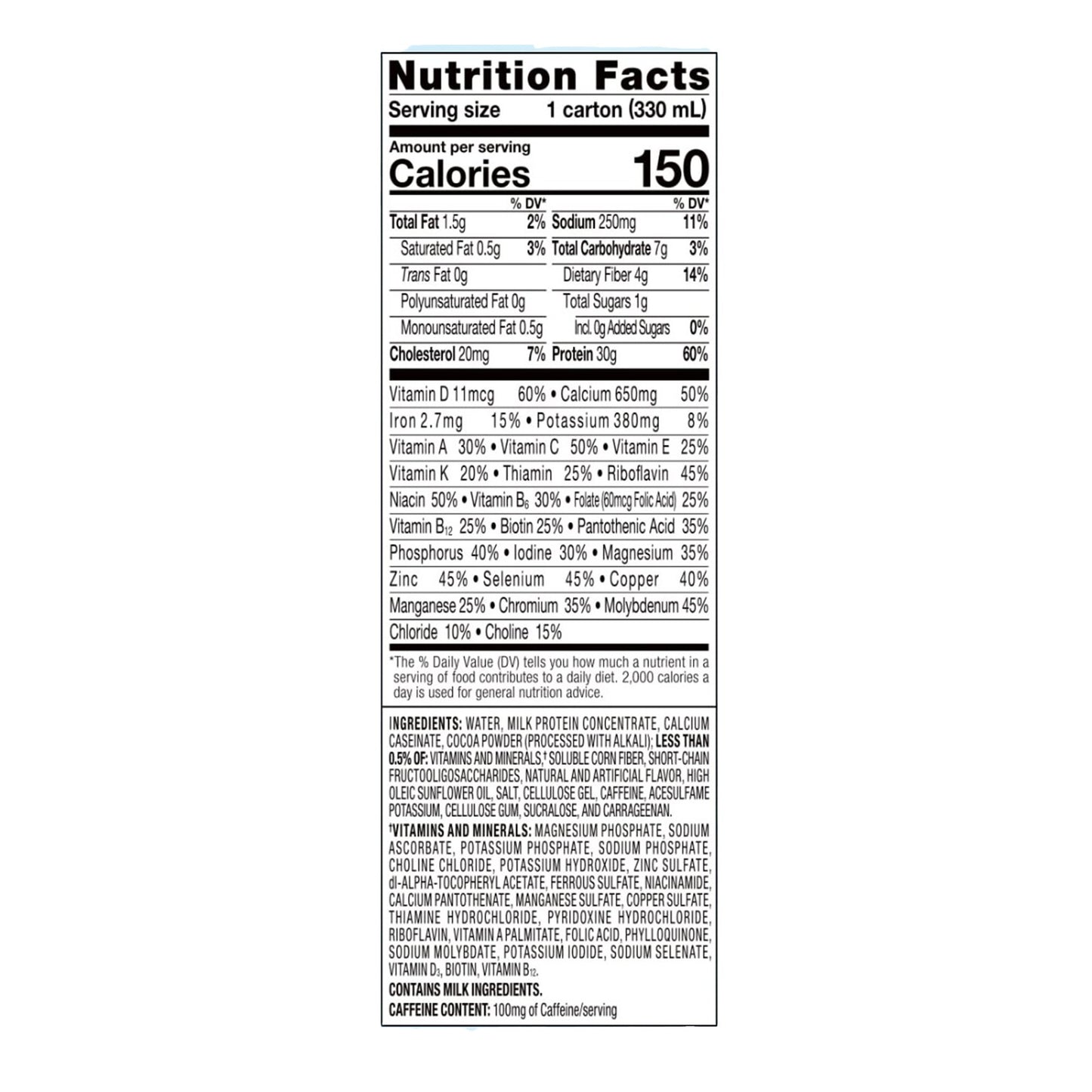 Oral Supplement Ensure® Max Protein Nutrition Shake Milk Chocolate Flavor Liquid 11 oz. Reclosable Carton