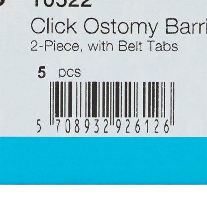 SenSura® Mio Click Ostomy Barrier, Trim to Fit 10 – 55 mm, Blue Match