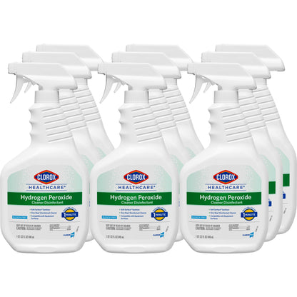 Clorox Healthcare® Hydrogen Peroxide Cleaner Disinfectant, Spray Bottle, 32 oz.