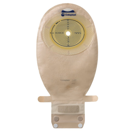 Coloplast 15981 SenSura Xpro Flat 1-Piece Transparent Ostomy Pouch, 10 – 76mm Stomas