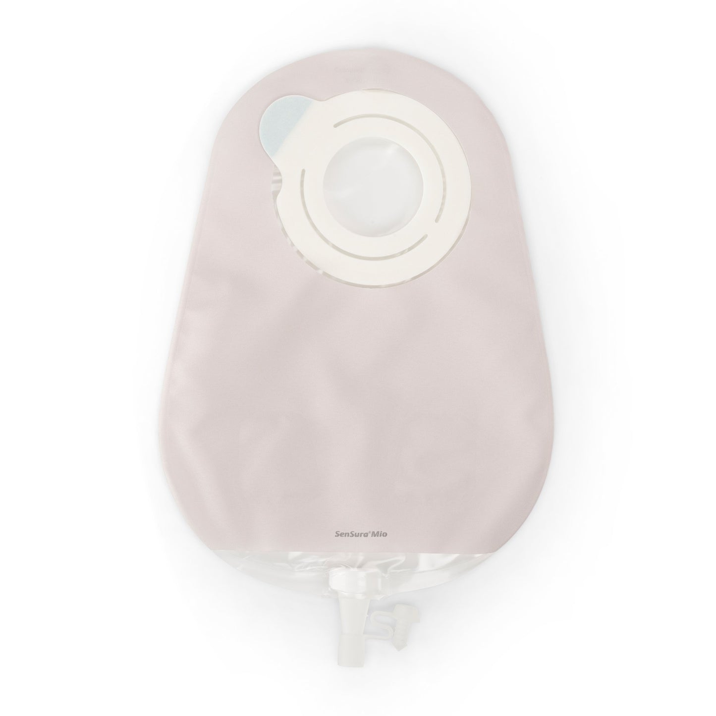 SenSura® Mio Flex 2-Piece Transparent Urostomy Pouch, Green Match